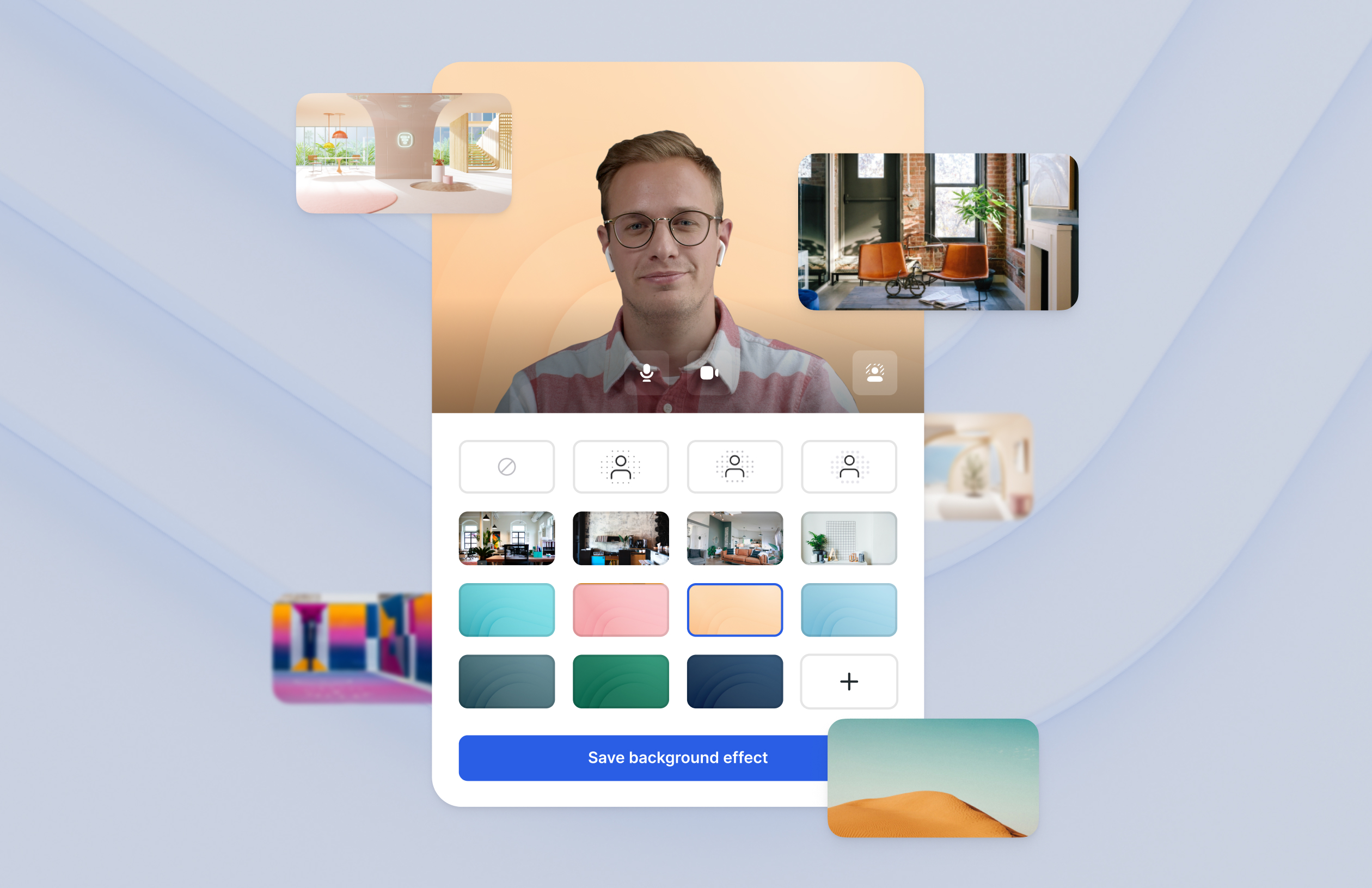 Livestorm’s virtual background library for virtual events