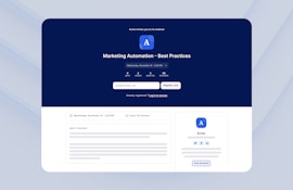 Webinar zu Marketing-Automatisierung anmelden