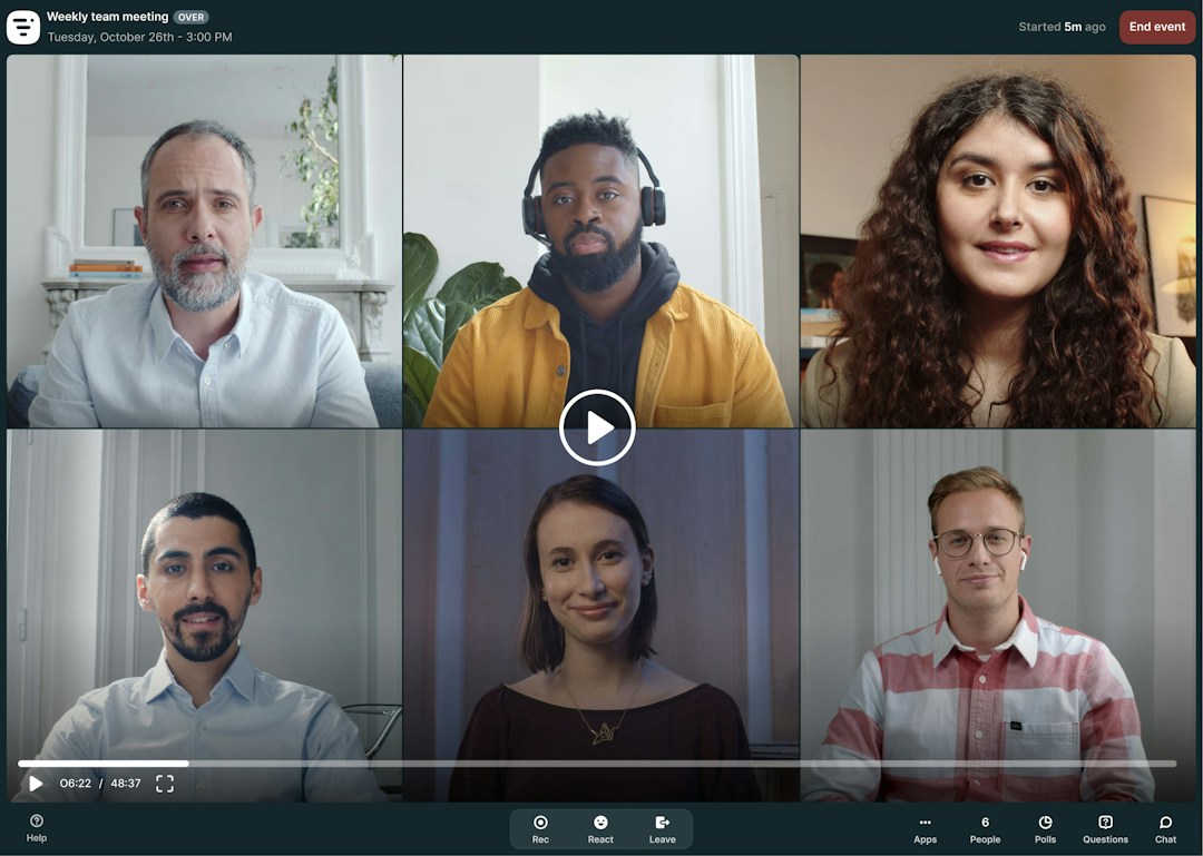 how to look professional in a video conference