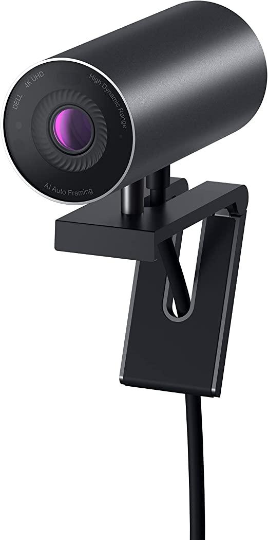 The Dell UltraSharp Webcam is the best 4K video conferencing camera for PC users
