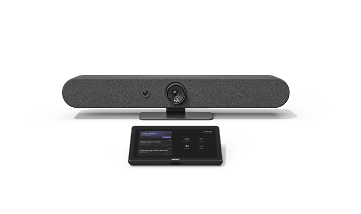 The Logitech Rally Mini Bar is the best webcam setup with motion tracking