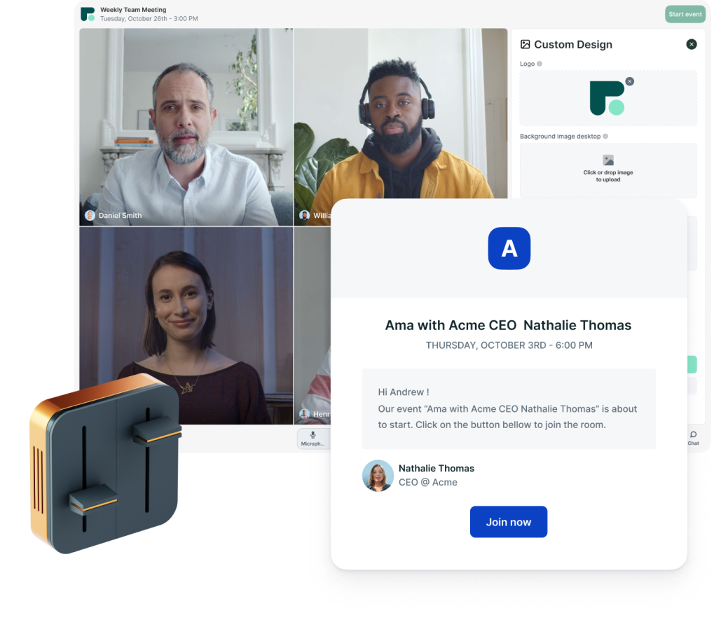 Easily promote your online events with Livestorm