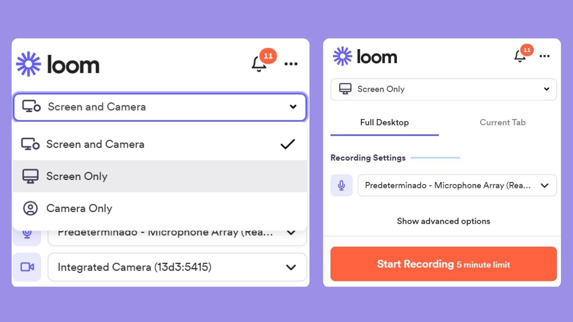 Loom webinar recording tutorial