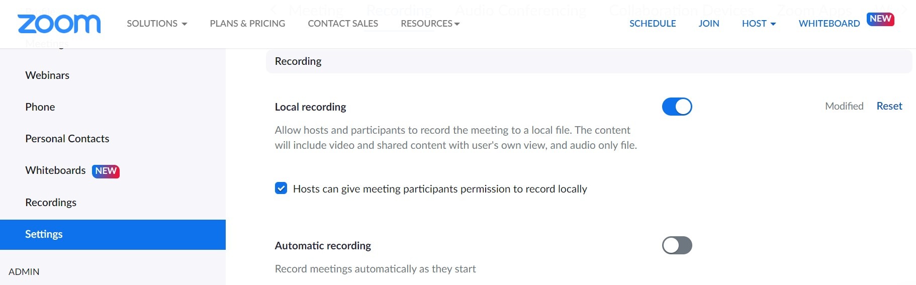 How to record a webinar in Zoom for participants