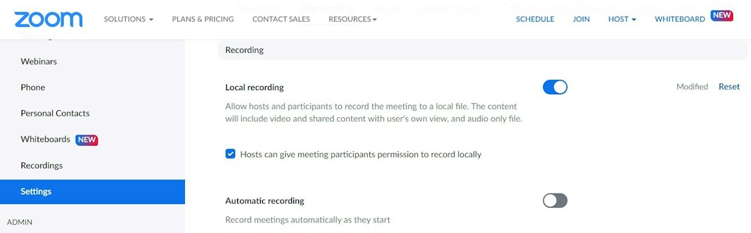 How to record a webinar in Zoom for participants