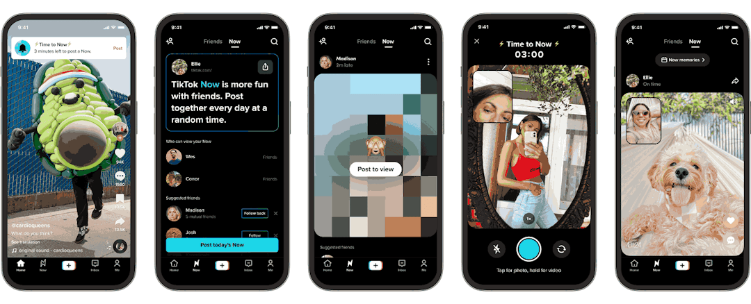 Event marketing videos on mobile app TikTok