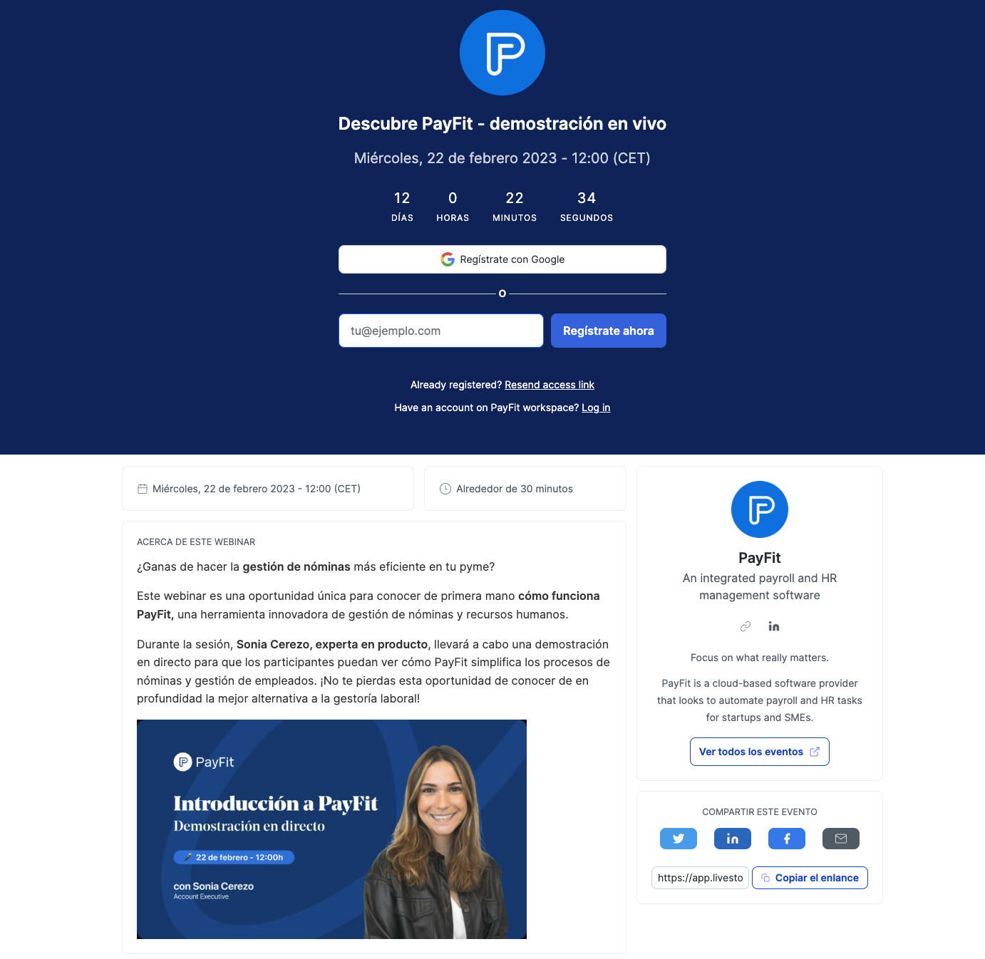 PayFit product demo