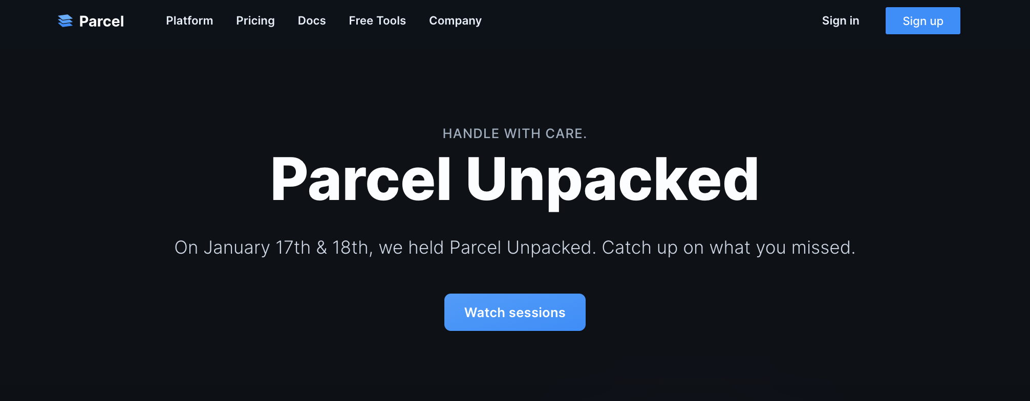 Parcel Unpacked