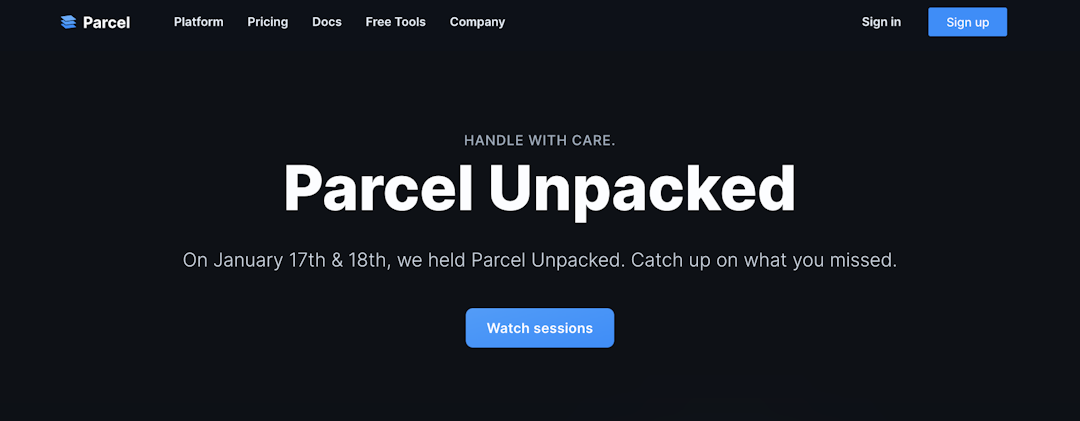 Parcel Unpacked