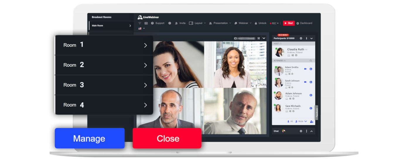 4 livewebinar breakout room