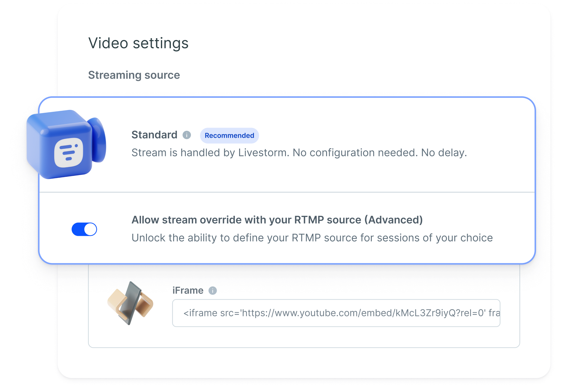 Ingestion RTMP