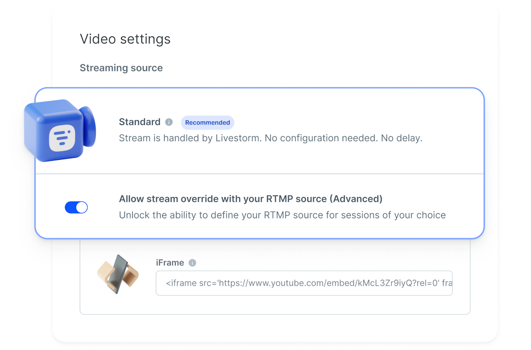 Ingestion RTMP