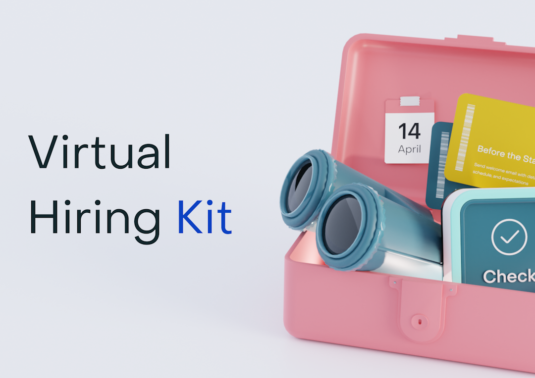 Livestorm's Virtual hiring kit, onboarding checklist and interview templates