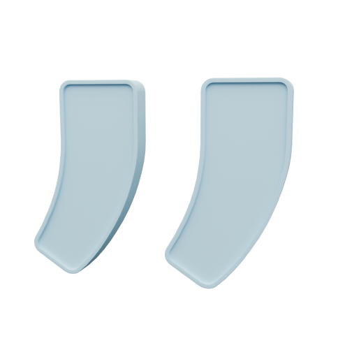 Formes abstraites en bleu clair.