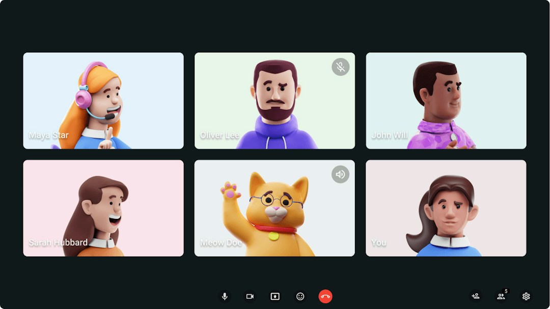 Pumble video conferencing