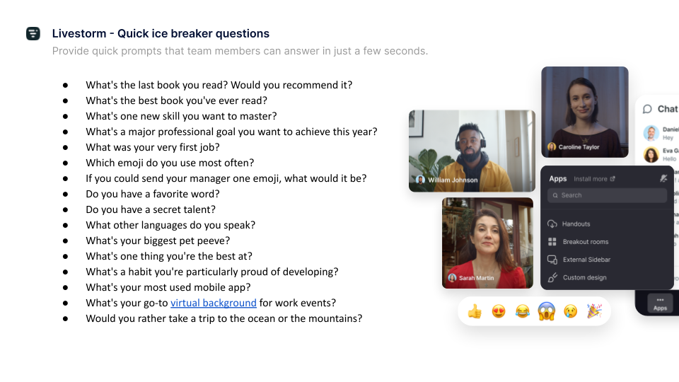 quick ice breaker questions