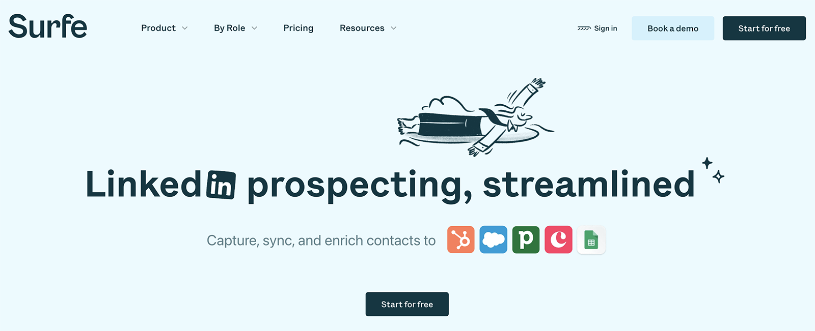 Surfe for LinkedIn prospecting
