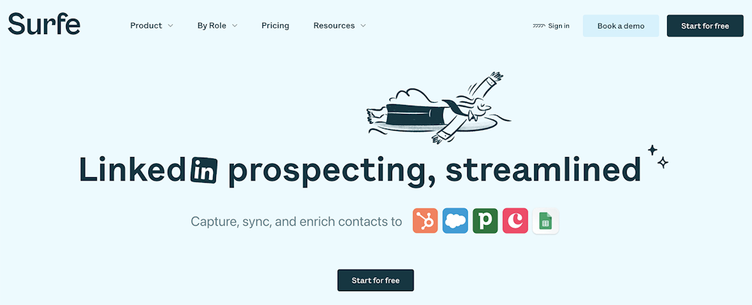 Surfe for LinkedIn prospecting