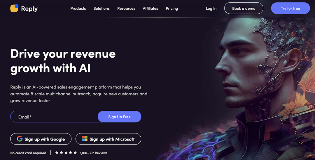 Reply.io for cold outreach