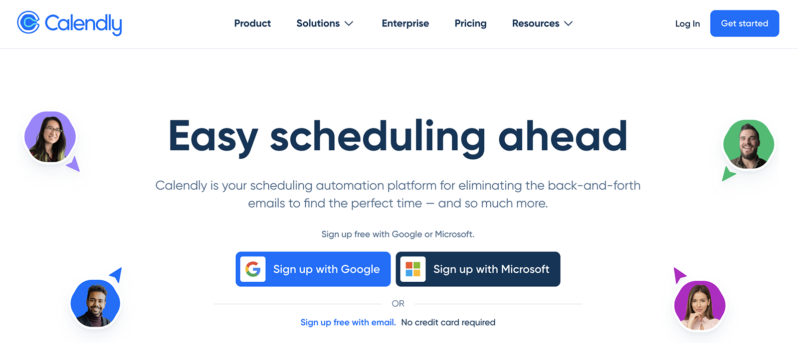 Calendly for scheduling