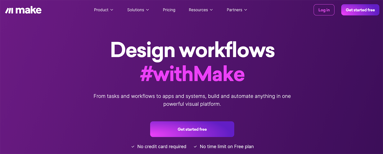 Make for marketing automation