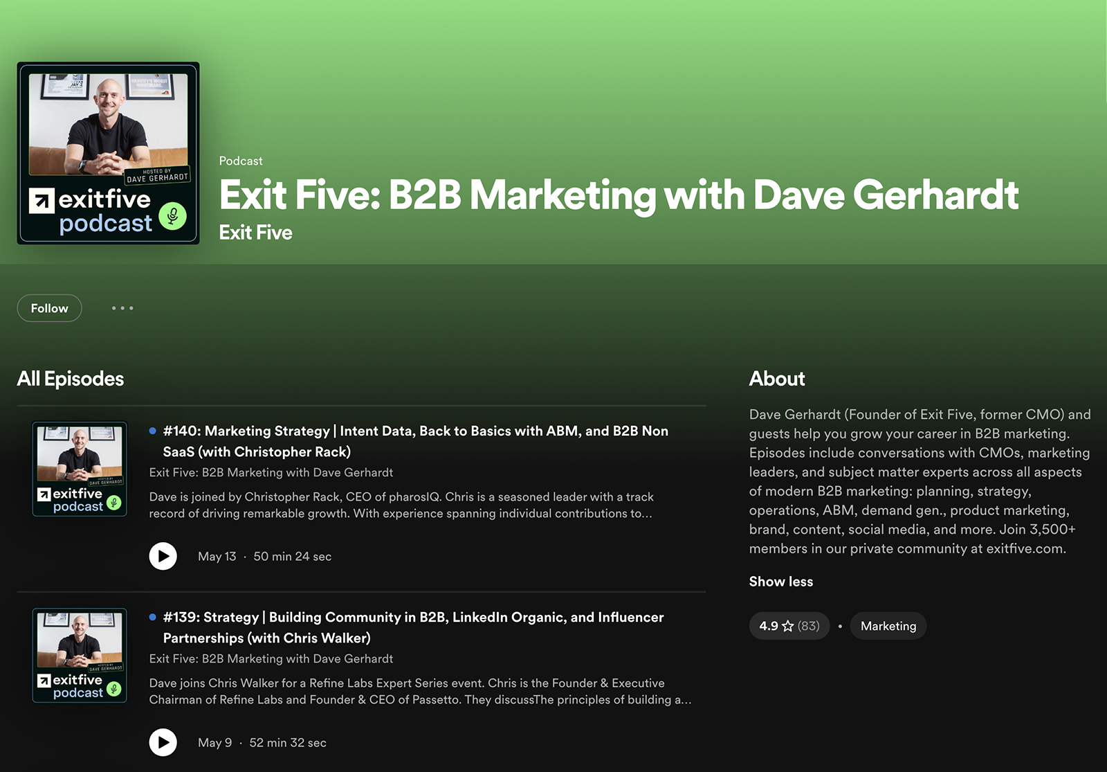 exitfive podcast