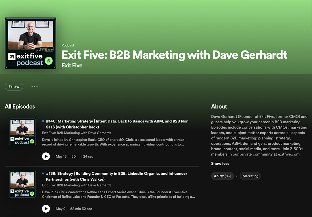 exitfive podcast