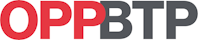 Logo OPPBTP rouge et noir