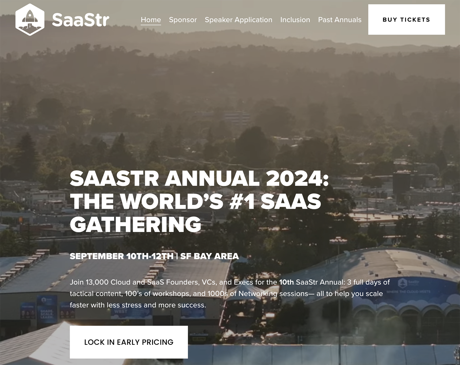 SaaStr homepage