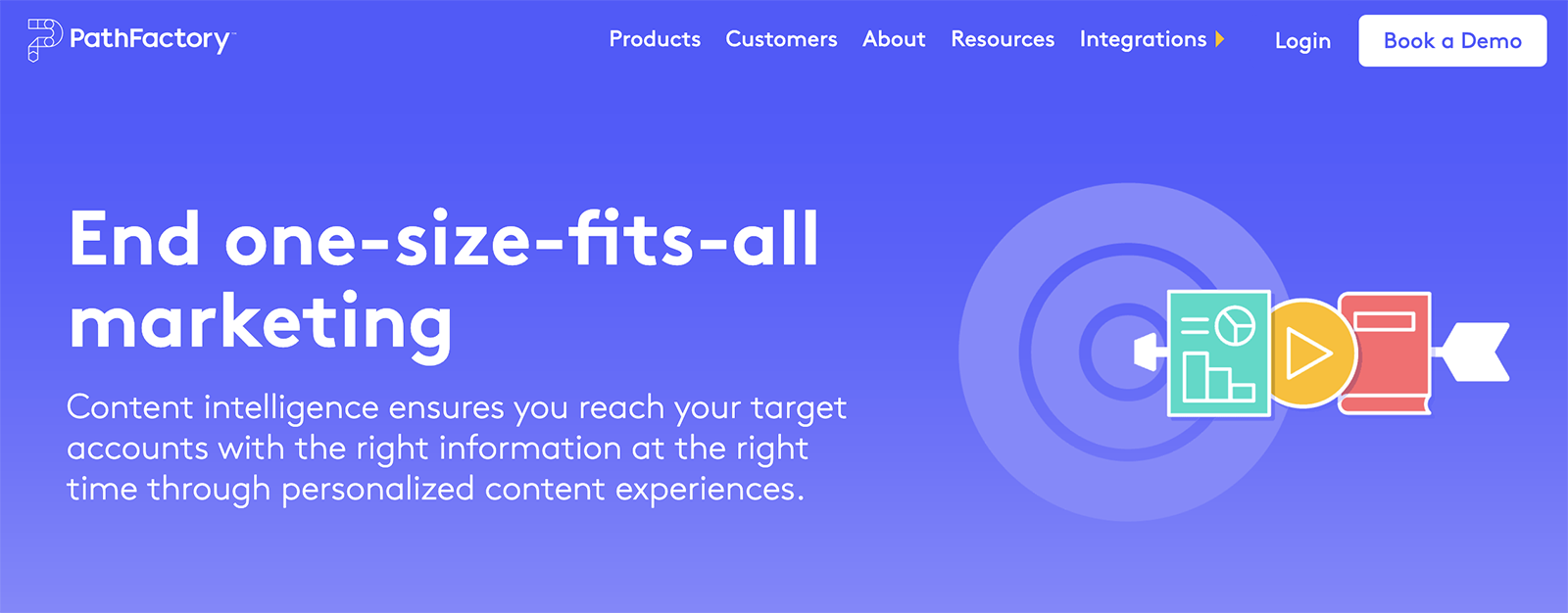 PathFactory homepage
