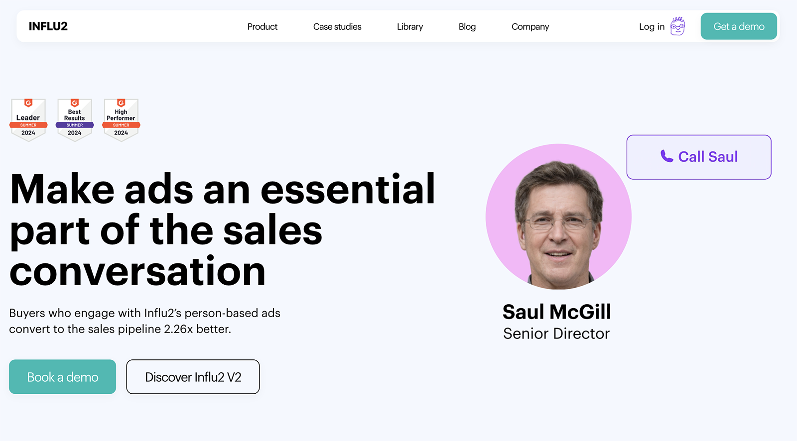 Influ2 homepage