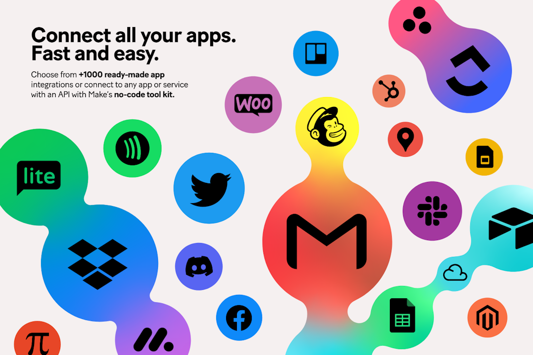 Connect all your apps. Fast and easy.