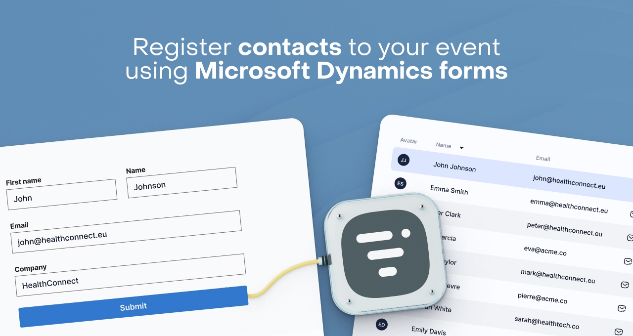 Registration with Microsoft Dynamics forms