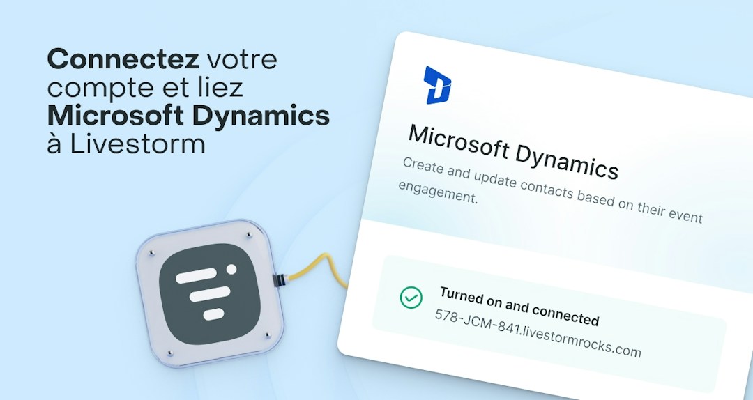 Connectez votre compte MS Dynamics