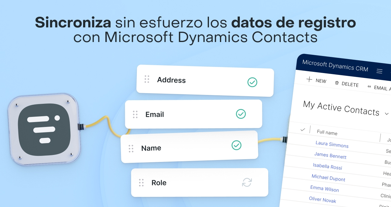 Sincronizar los inscritos con Microsoft Dynamics