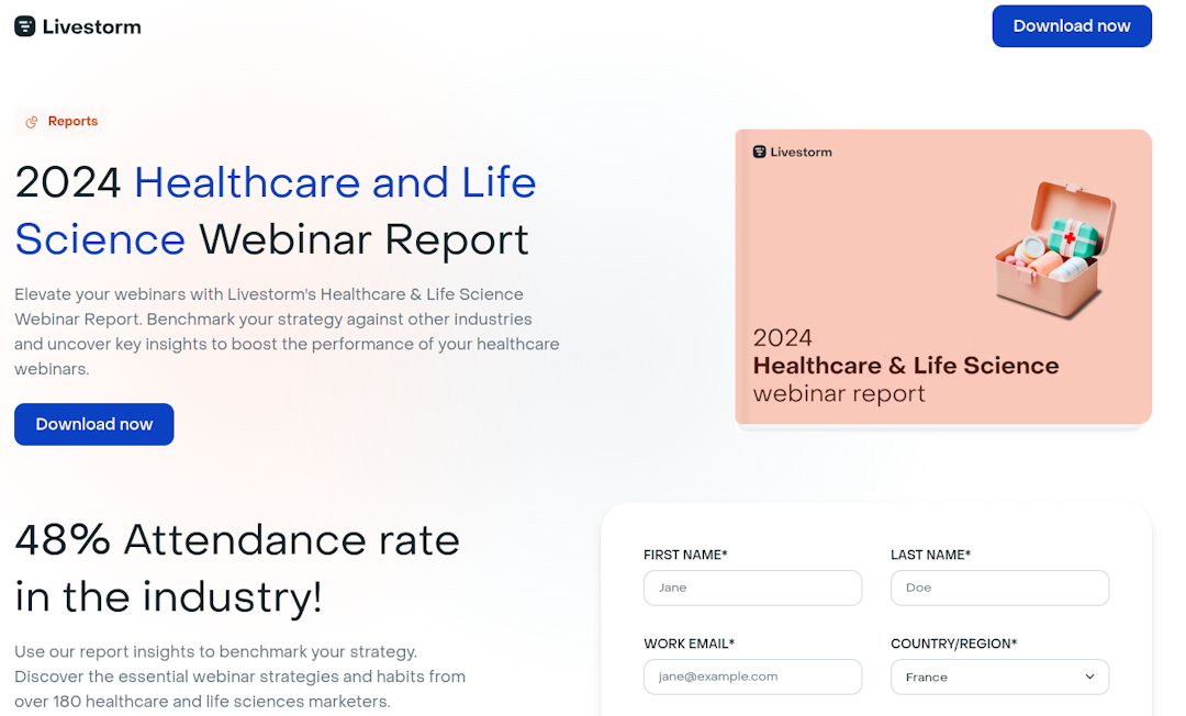 rapport sur les webinaires sur les soins de santé et les sciences de la vie 2024
