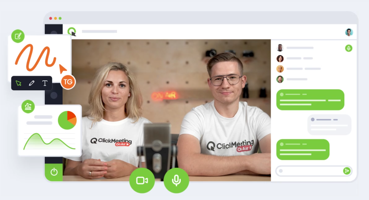 Logiciel de webinar ClickMeeting