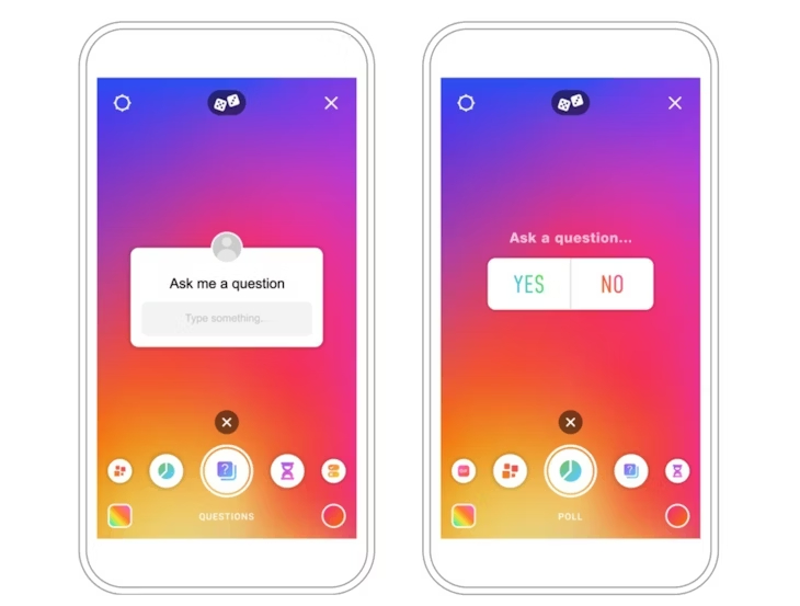contenu interactif instagram