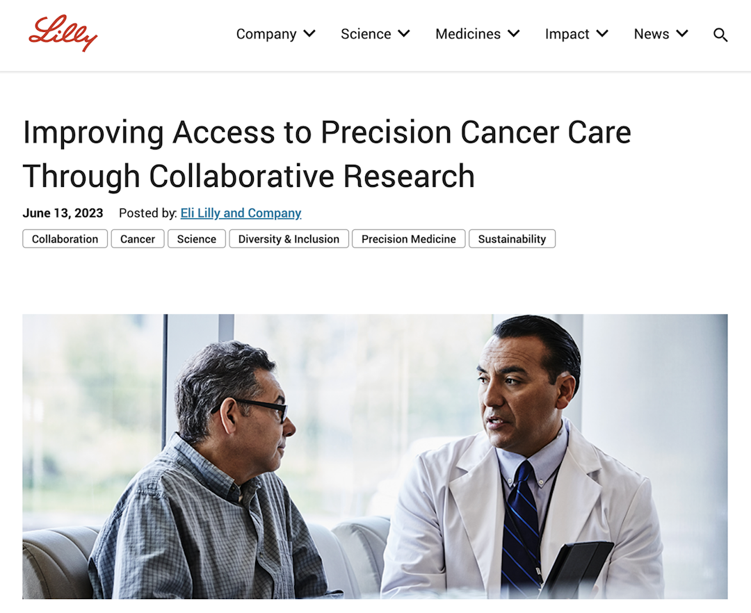 blog post by Eli Lilly