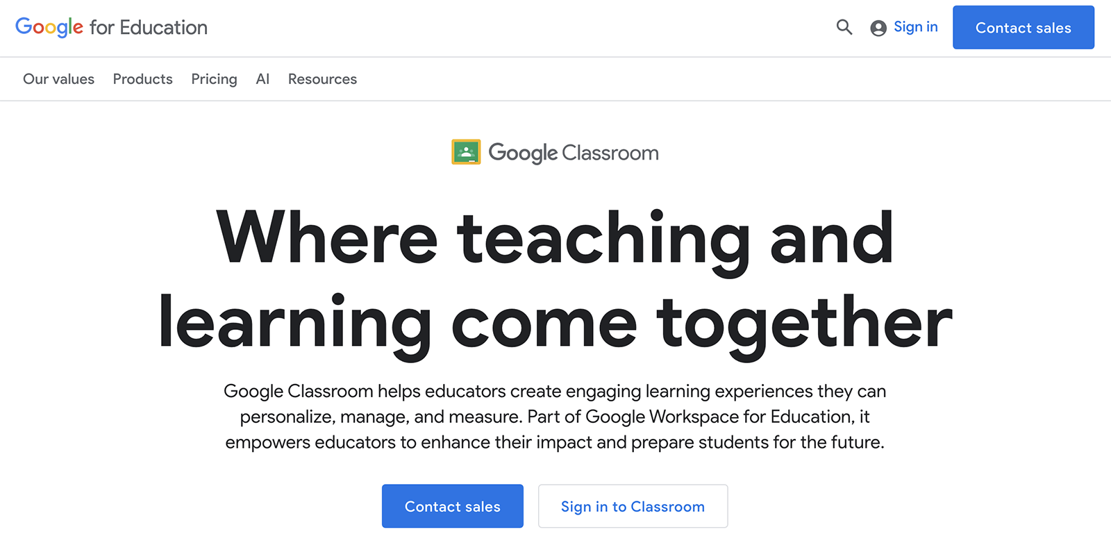 Google Classroom