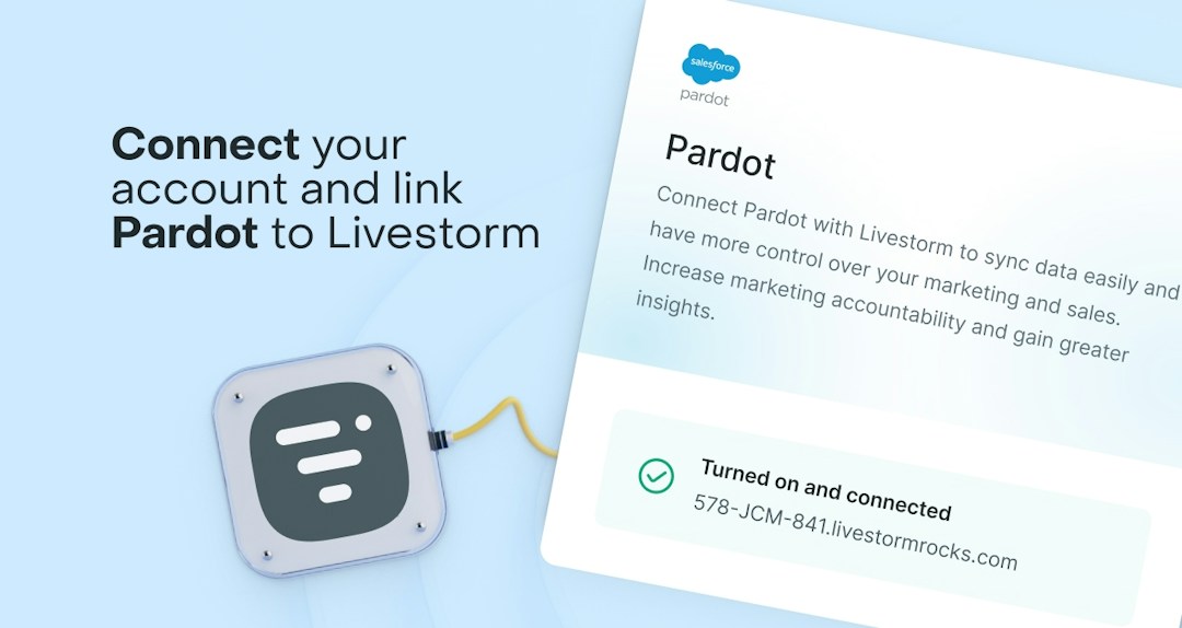 Livestorm x Pardot 1