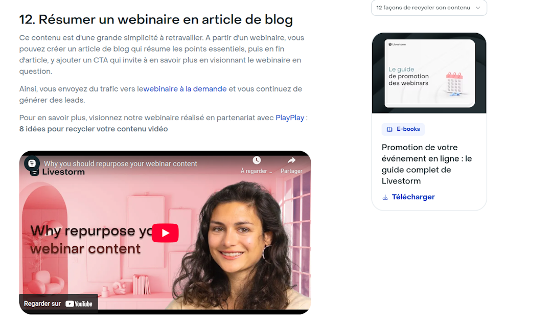 contenu video SEO
