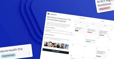 Transform your life science marketing strategy with precision timing and regulatory excellence with this calendar.