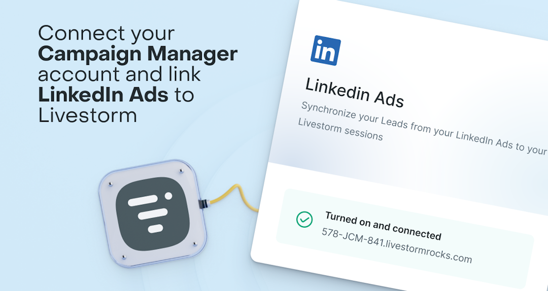 Connect LinkedIn Campaign Manager