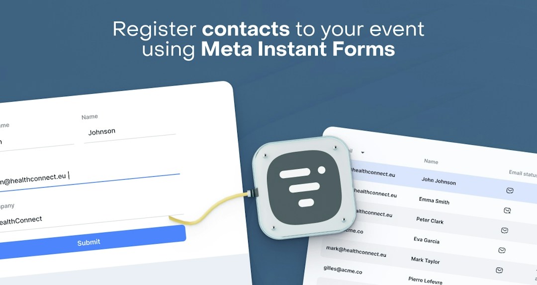 Register from Meta Instant Forms