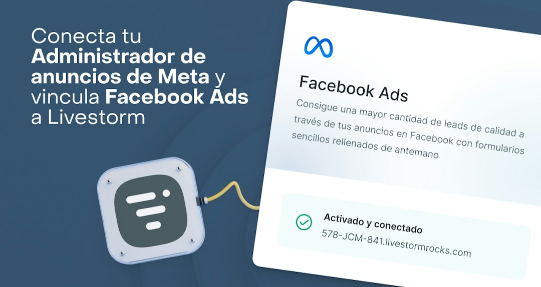 Conectar cuenta Meta Ads Manager a Livestorm