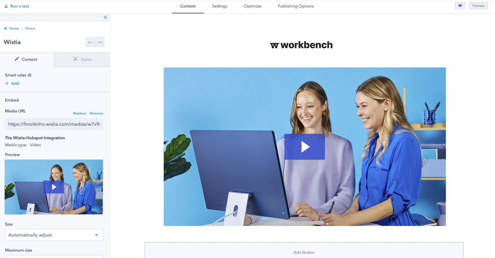 Wistia HubSpot integration