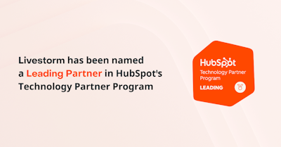 Livestorm Leading Partner in Hubspot