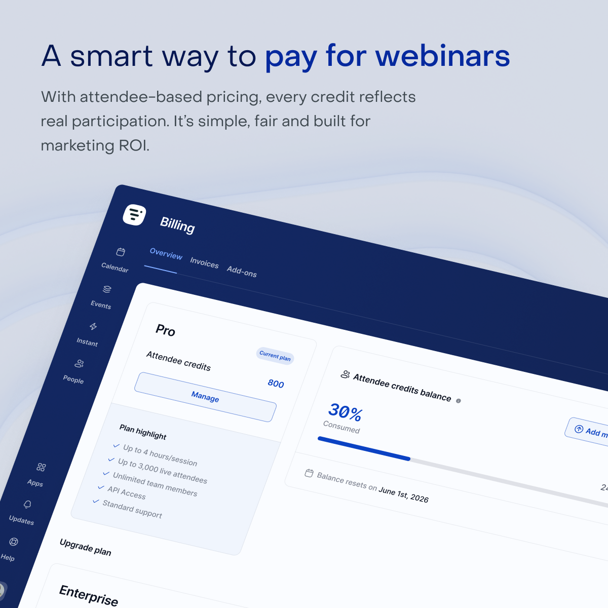 webinar pricing livestorm