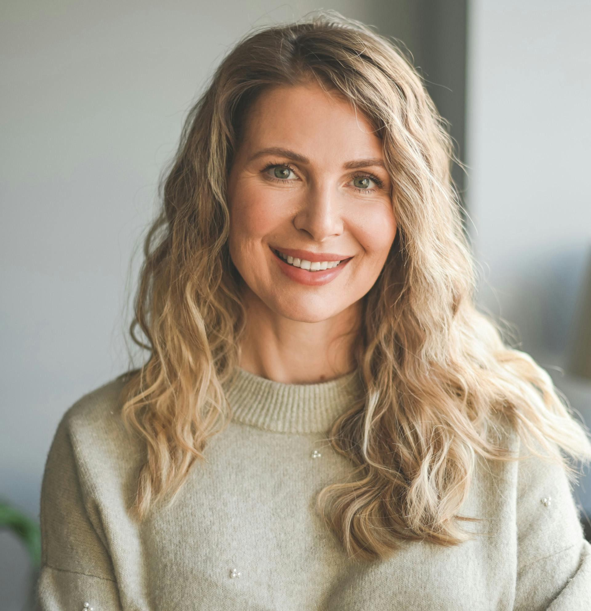 man smiling at camera